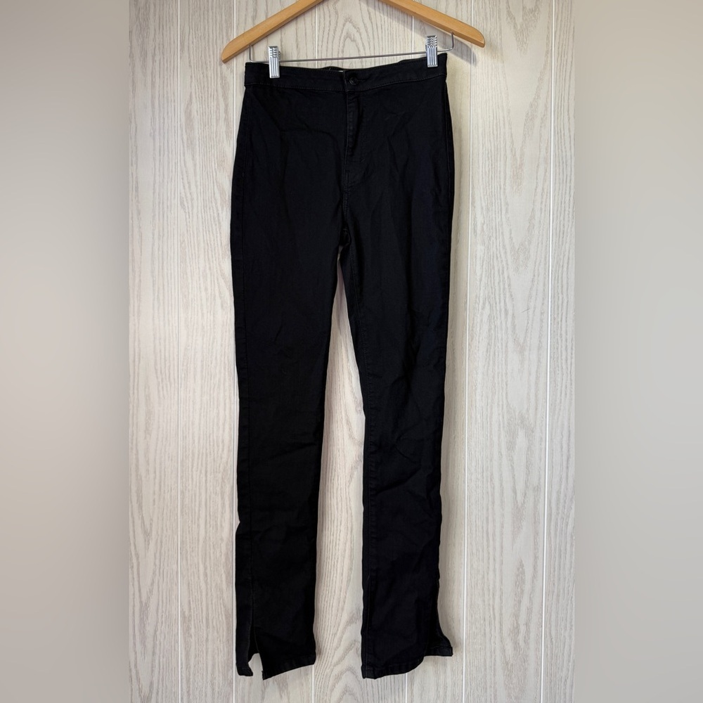 We The Free Black Straight Leg Stretch Jeans Size 28 EUC